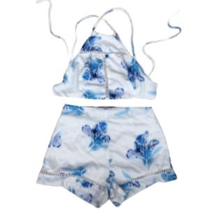 Shareen Collections Two Piece Romper Set Size 10